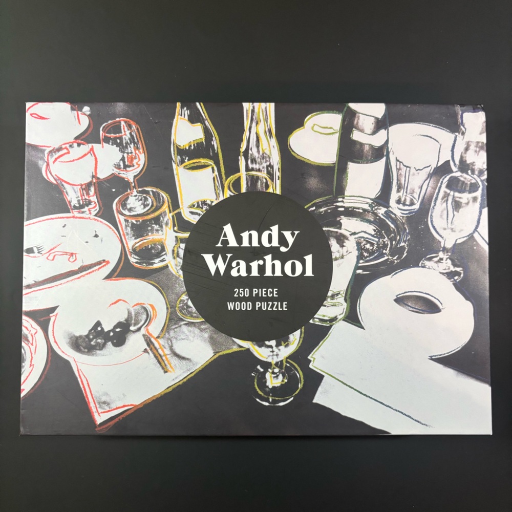 3/$20 🧩 Andy Warhol After The Party 250 Piece Wood Puzzle by Galison